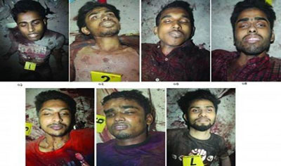 DMP releases photos of 7 militants