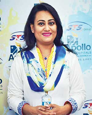 Tamanna Chowdhury Principal Dietician Head of Dietetics Department  Apollo Hospital