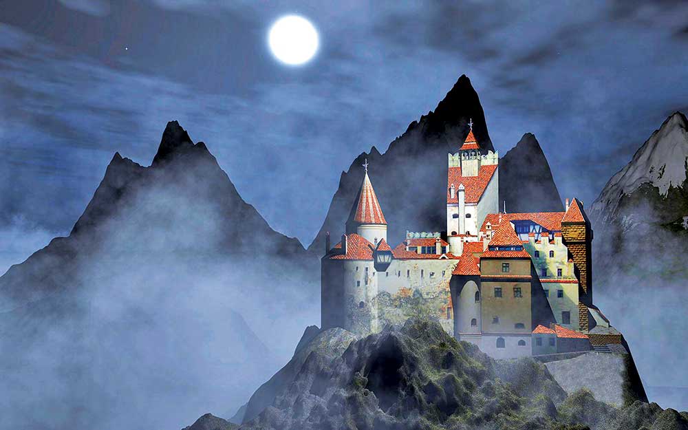  Bran castle, Romania 