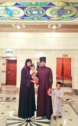 Power couple Ananta Jalil and Afiea Nusrat Barsha is now in Mecca with their children