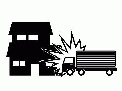 Truck enters meat shop, man killed 