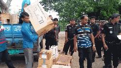 One truck smuggled drugs seized in Rajshahi 