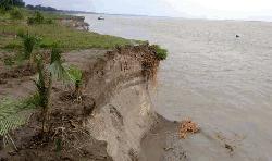 Padma devours 200 bighas of Bagha land 