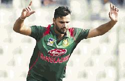 Mash reaches top to lead Tigers in ODI 