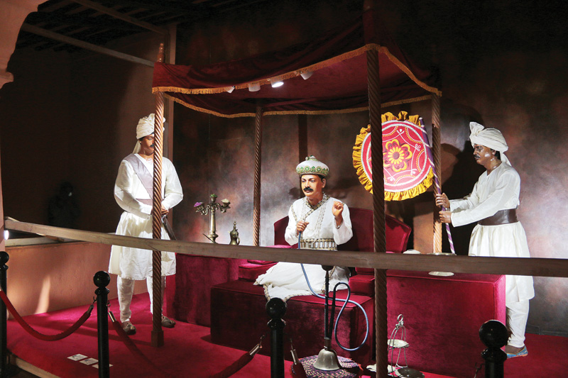 A view inside of the Asiatic Society Heritage Museum. 	photo : mukut ahmed