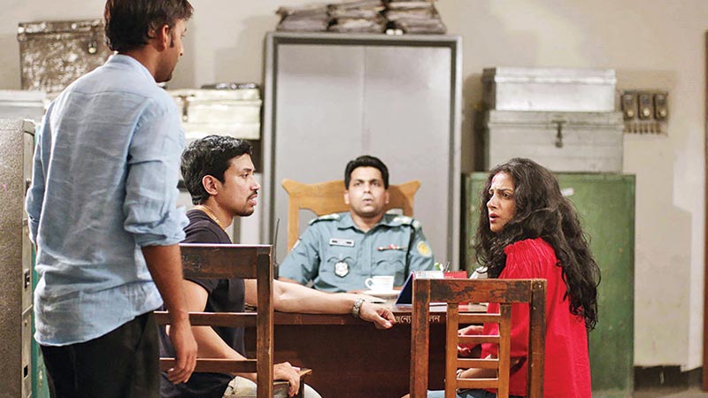 A scene from country's first anthological film 'Eti, Tomari Dhaka'
