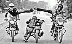 Dhaka’s reckless motorcyclists galore