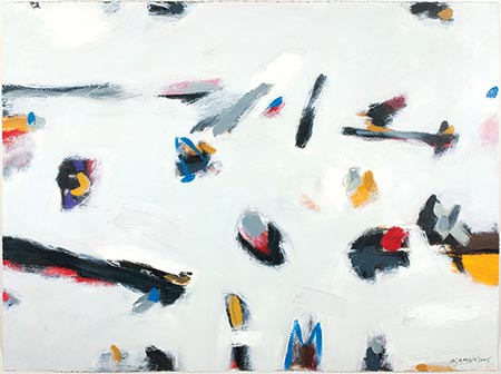 Untitled 9, Acrylic on waterford paper 300LB, 2005