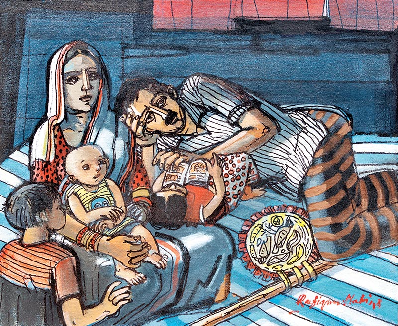 An artwork by Rafiqun Nabi 