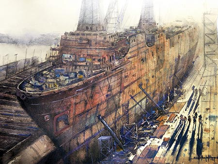 Artwork by Sultan Ishtiaque
