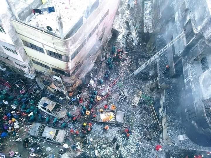 Chawkbazar fire: Govt to give Tk 1 lakh for each dead worker