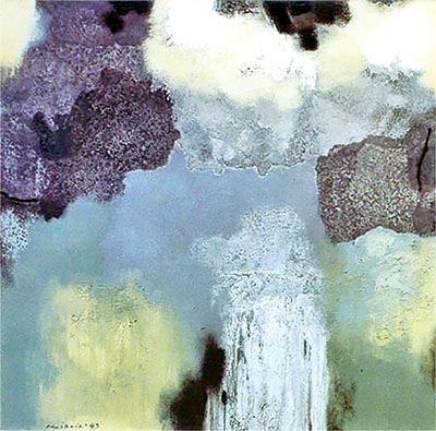 Untitled, oil on canvas, 105x105cm, 1993.