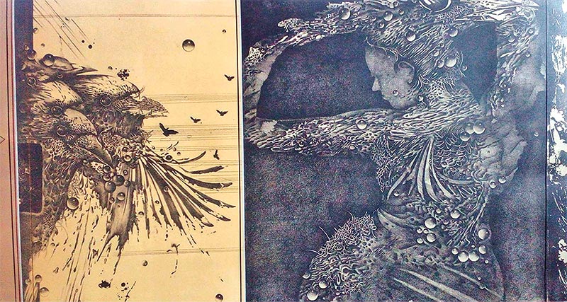 Restoration -2	          Lithograph