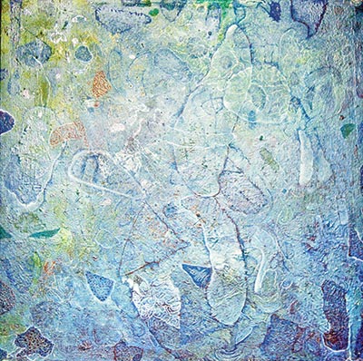 Composition on Nature-02, Oil on    canvas