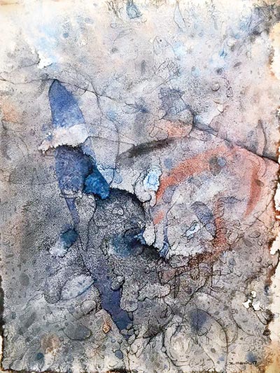 Composition-1, Acrylic on canvas