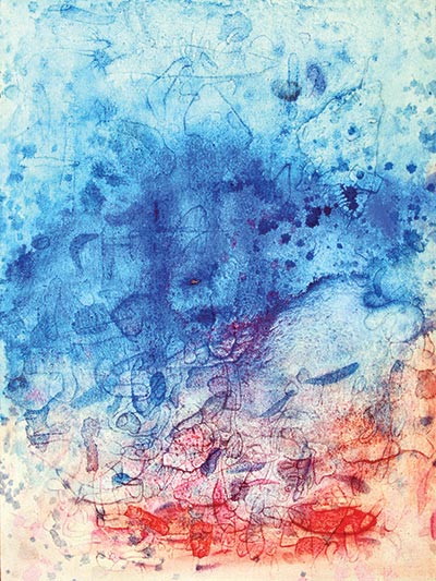 Composition on Nature-3, Acrylic on canvas