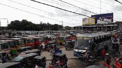 Bus services on Rajshahi-Naogaon route halted