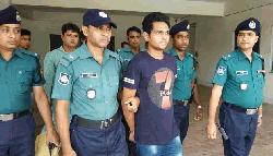 Rajshahi burn victim's husband held