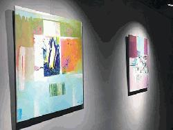 Khurshid Alam Saleem’s solo exhibition at Taizhou City in China