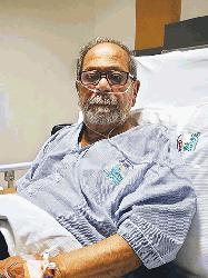 Murtaja Baseer critically ill