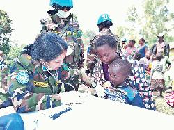 BD peacekeepers’ free medicare in war-torn DRC makes a difference
