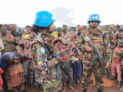 Bangladesh female soldiers win hearts in DR Congo
