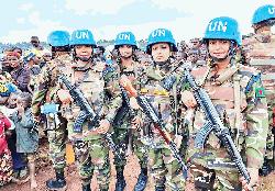 BD female soldiers in UN mission accomplishing mandate in DRC