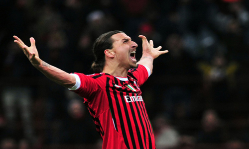 Zlatan Ibrahimovic helped AC Milan win their last Serie A title in 2011: AFP