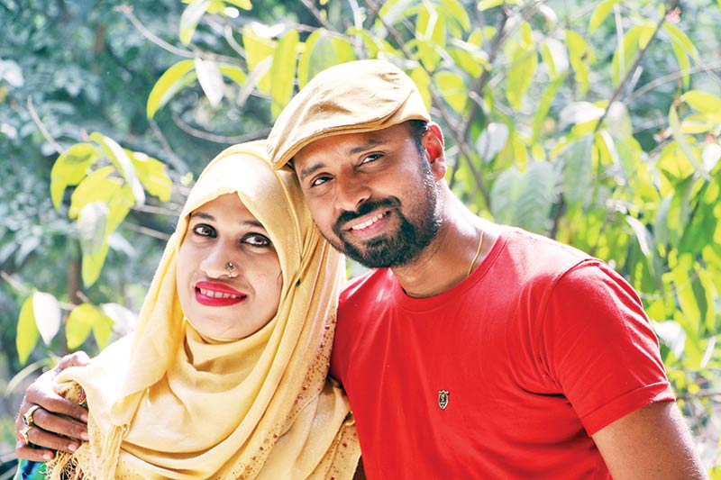 Founders of Dhaka Watercolour Academy... ShahanoorMamun and Zannatun Shahanoor Rinti
