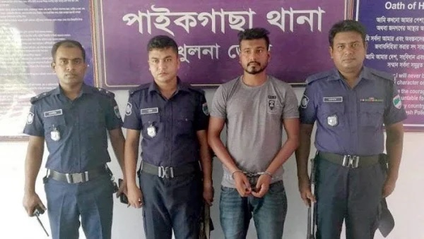 Maternal uncle Asanur Rahman Gazi of village Raruli under Paikgacha upazila in Khulna district was arrested by police on Friday on charge of raping his niece, making his cousin sister's family unconscious.