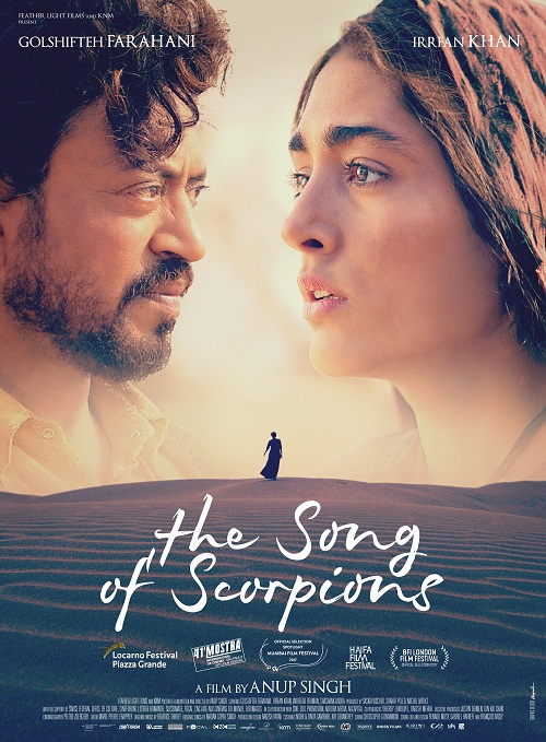 Poster of Irrfan Khan's final film 'The Song of Scorpions'