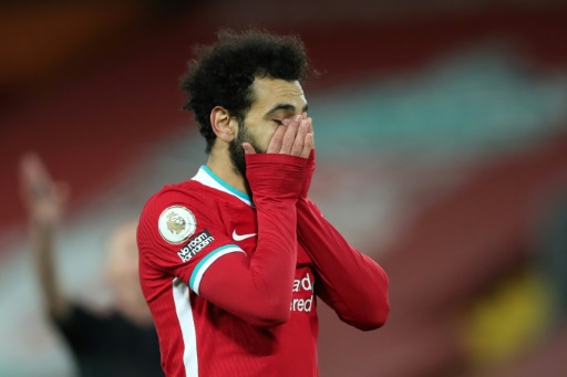 Shocker: Liverpool suffered a first home league defeat in nearly four years to Burnley. Photo: AFP