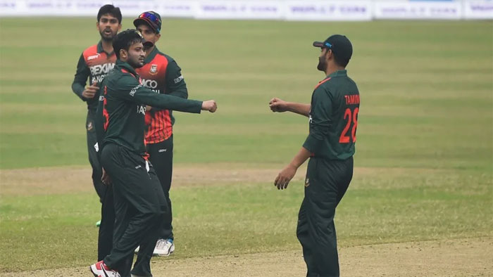 Bangladesh were unchanged in the second ODI  AFP via Getty Images