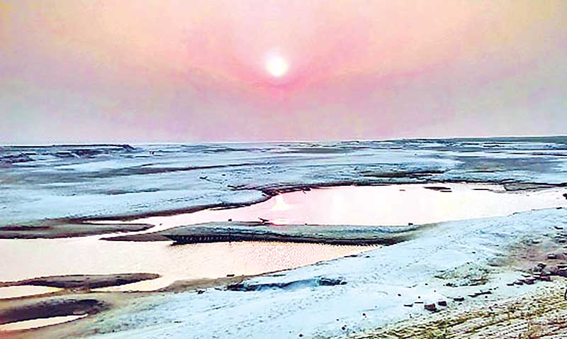 A view of the Padma River in Rajshahi.	photo: observer