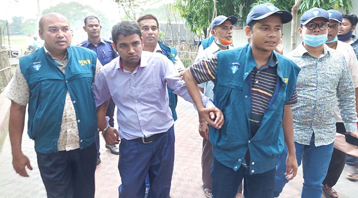 Md Mostafizur Rahman, deputy inspector general of the Department of Inspection for Factories and Establishment (DIFE), was arrested by an ACC team in Dinajpur