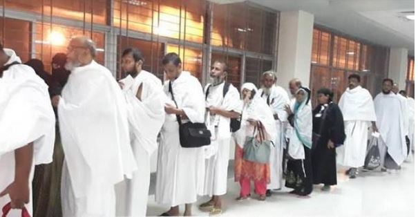 Sylhet’s 1st Hajj flight leaves with 419 pilgrims