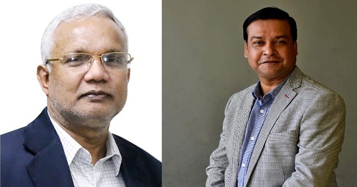 Professor Dr AZM Zahid Hossain and Kader Gani Chowdhury