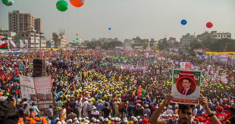 Main opposition BNP has announced a 10-point charter of demands including the resignation of the government and formation of a caretaker government to hold the next general elections in Bangladesh.