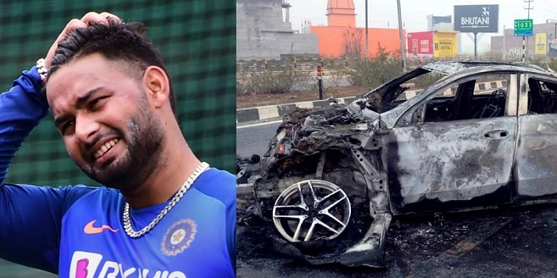 Cricketer Rishabh Pant suffered multiple injuries when his car collided with a road divider on the Delhi-Dehradun highway, on December&nbsp;30, 2022. (Photo: PTI)