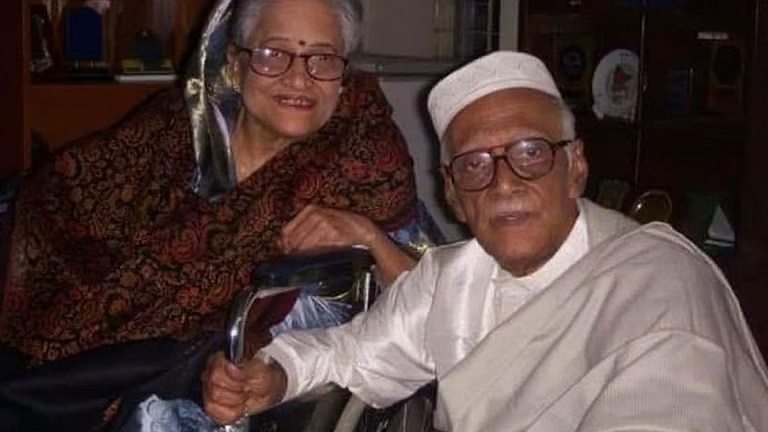 Late journalist ABM Musa with his wife Setara Musa 