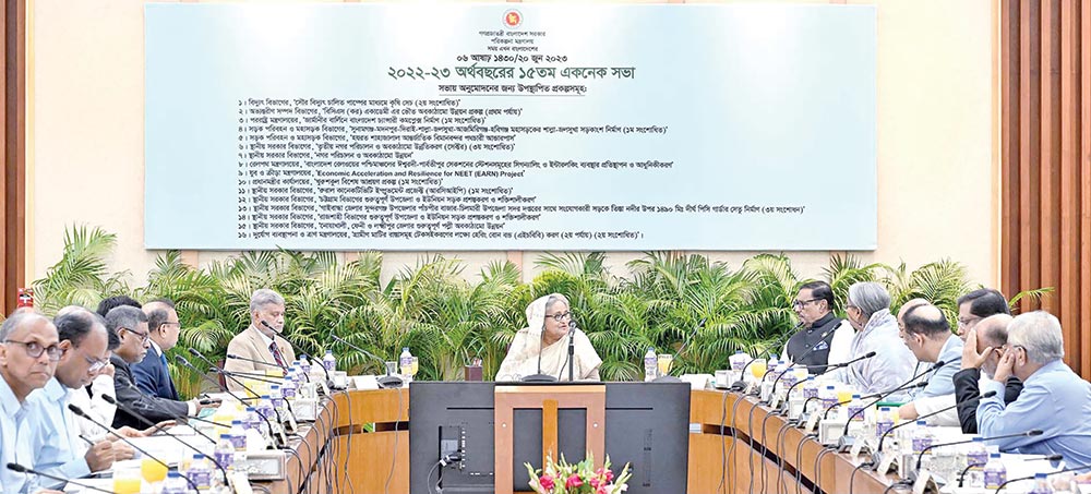 ECNEC approves 16 projects involving Tk 24,362 crore