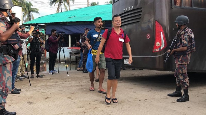 134 more Myanmar BGP- military personnel sent back