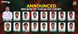 Tigers aim for historic maiden Test victory against India  