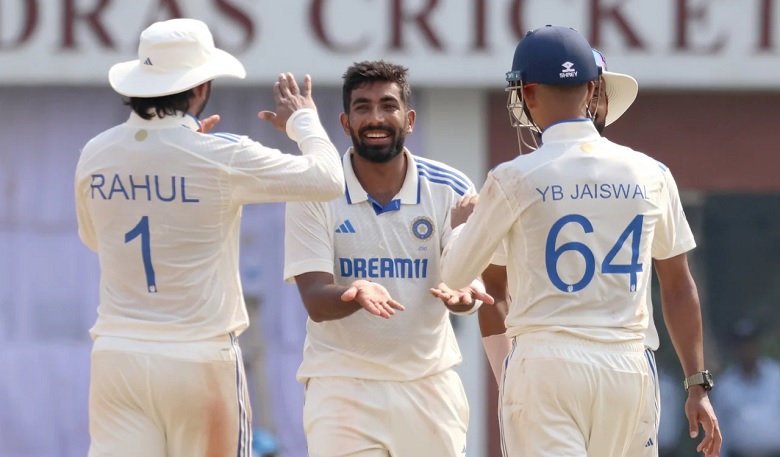 Jasprit Bumrah finished with four wickets in the first innings• BCCI