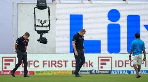 Wet outfield ruins day 3 of Bangladesh-India Test