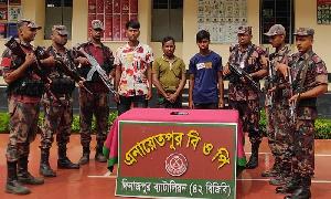 'Human trafficker' among 5 held in Dinajpur