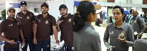 Bangladesh's both cricket teams return home tonight