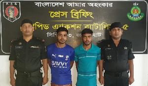 Fugitive twin brothers arrested in Joypurhat murder case
