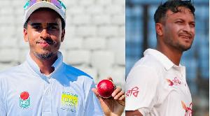 Hasan Murad replaces Shakib for South Africa Test