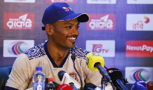 Shanto calls Shakib's absence 'unfortunate', criticizes social media pandits